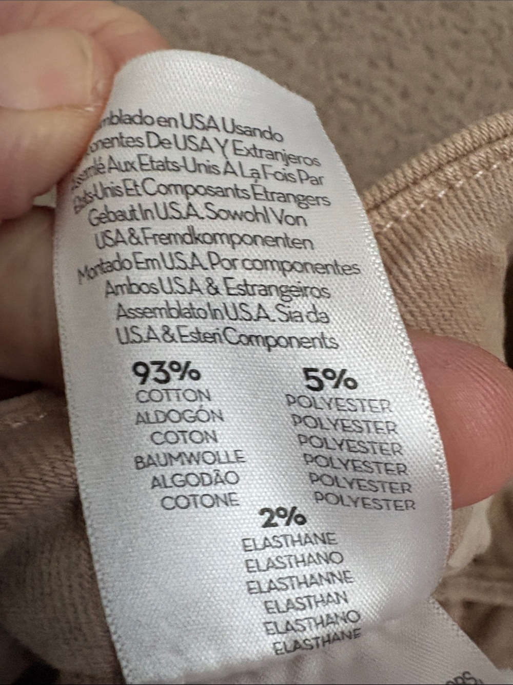MOTHER Skinny Jeans in Light Taupe - Picture 7 of 12